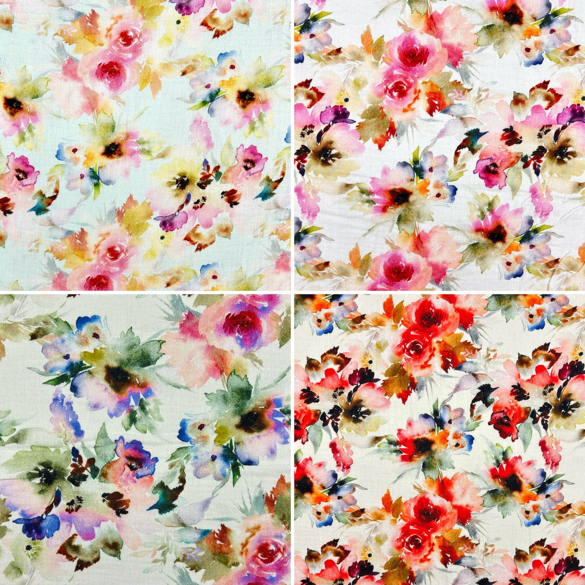 Spring Burst Double Gauze Fabric