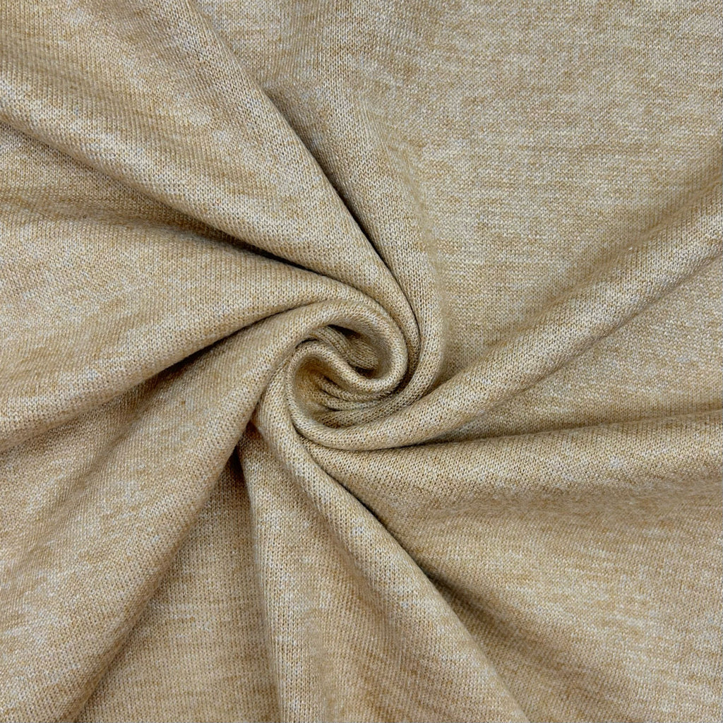 Plain Thick Knit Jersey Fabric