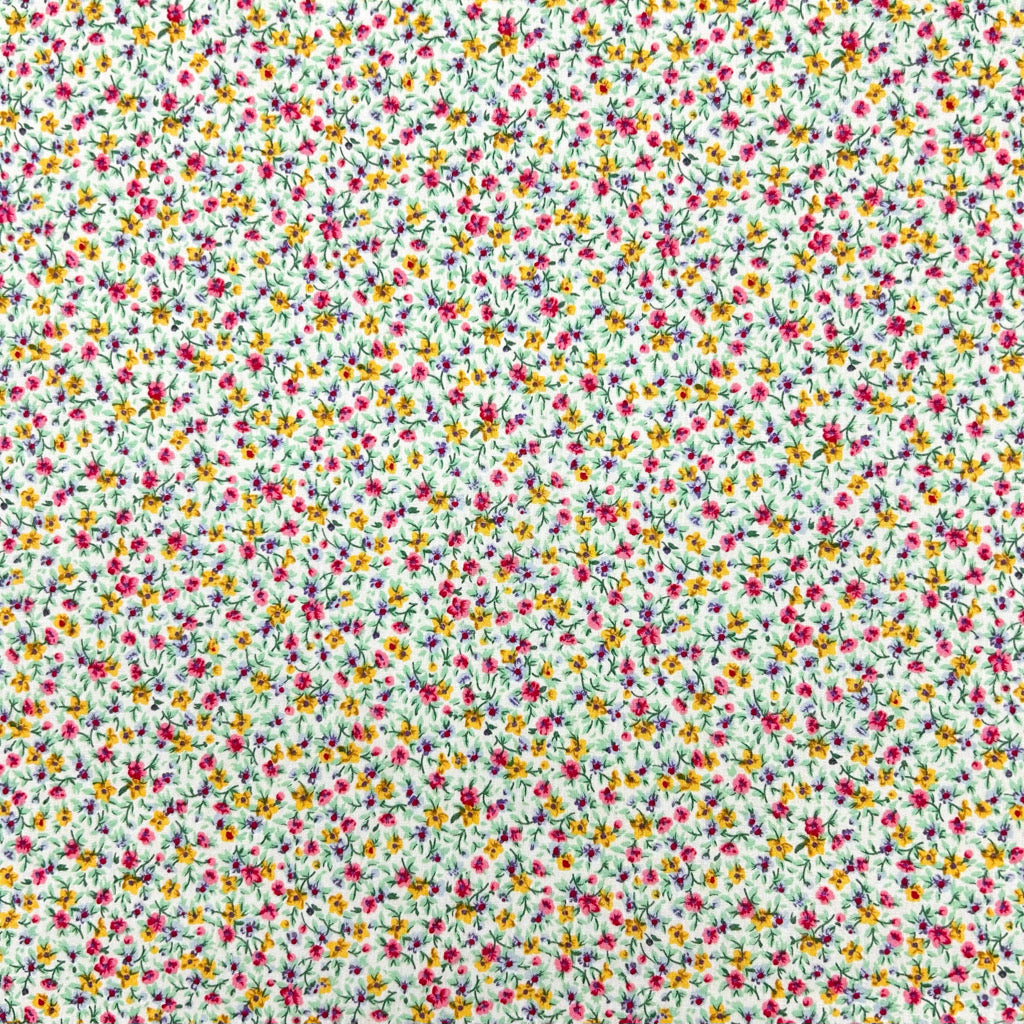 Garden Sprinkles Rose & Hubble Cotton Poplin Fabric