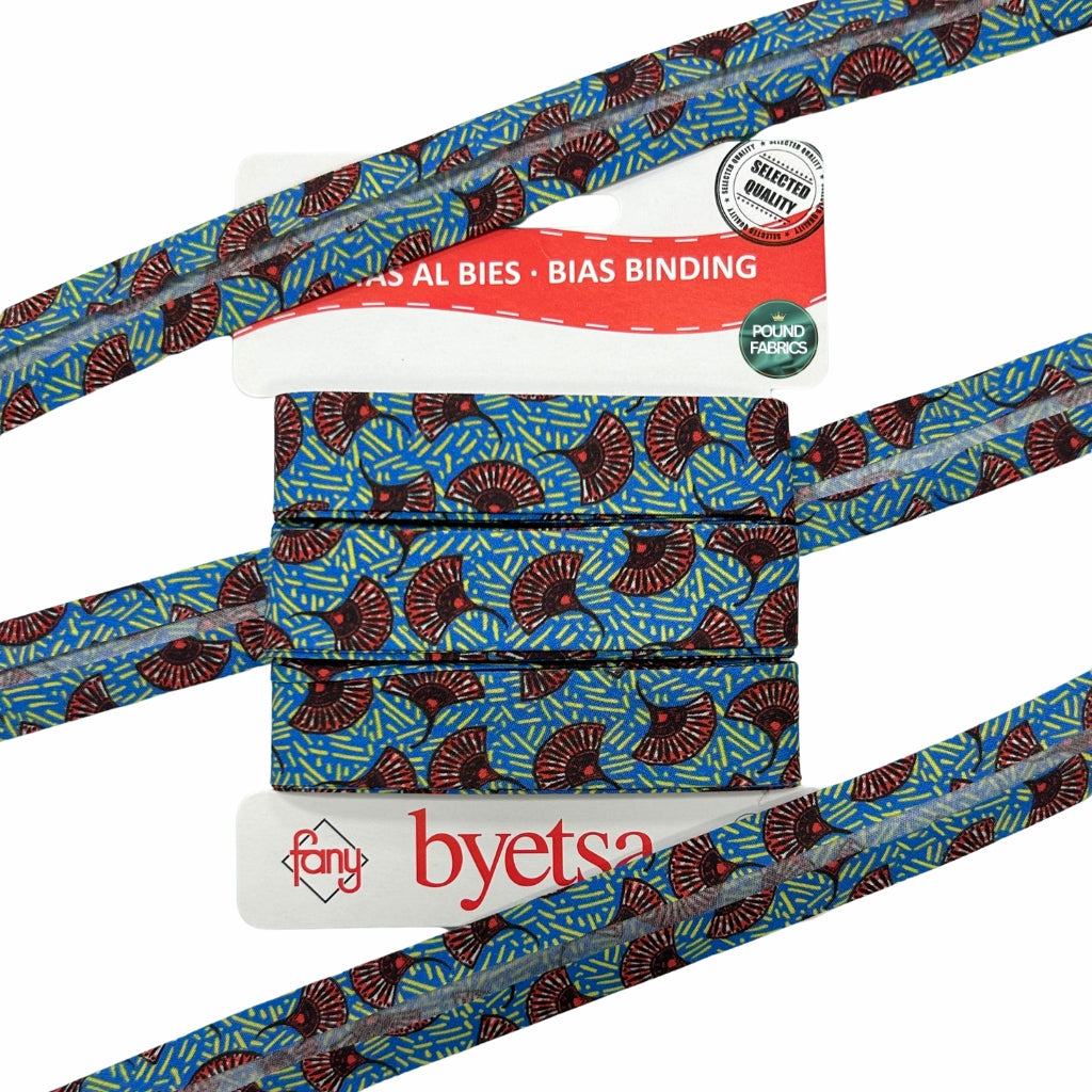 Ethnic Prints Cotton Bias Binding Tape - 5 metres