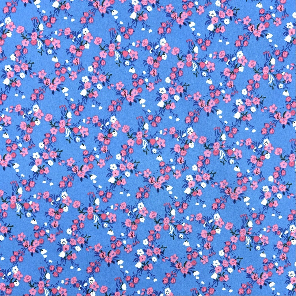 Heirloom Blossom Polycotton Fabric