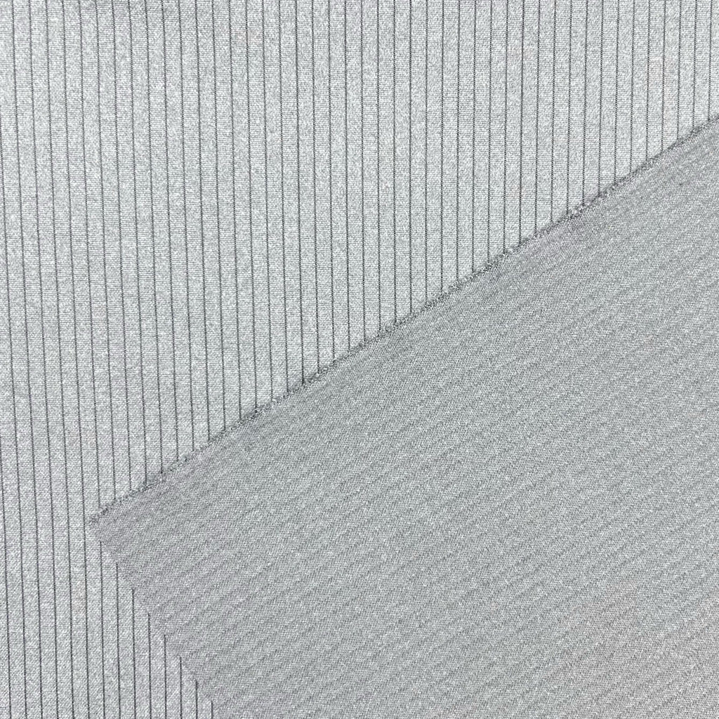 Narrow Stripes Brushed Soft Knit Fabric