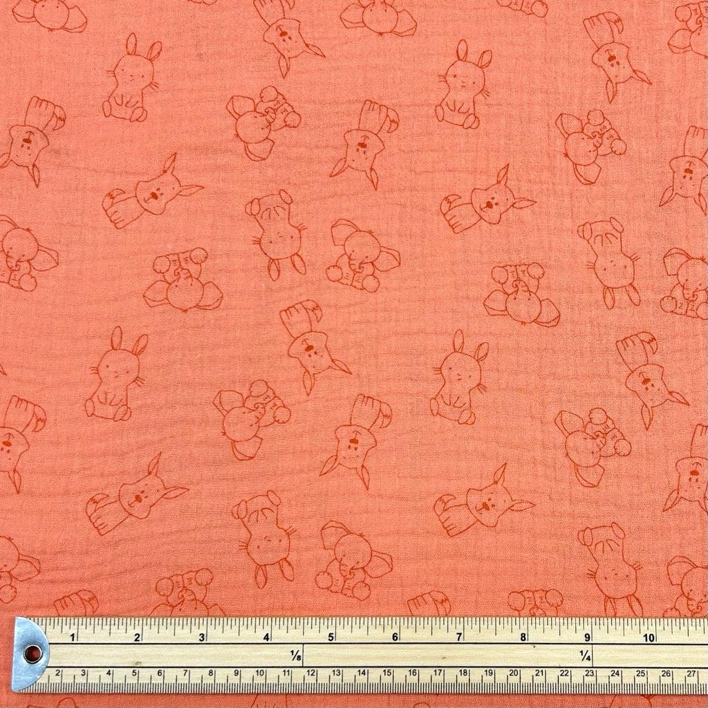 Small Animals Double Gauze Fabric - Pound Fabrics