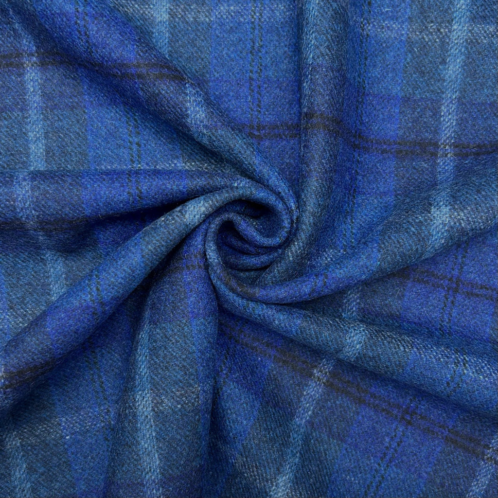 Timeless Check Wool Blend Fabric