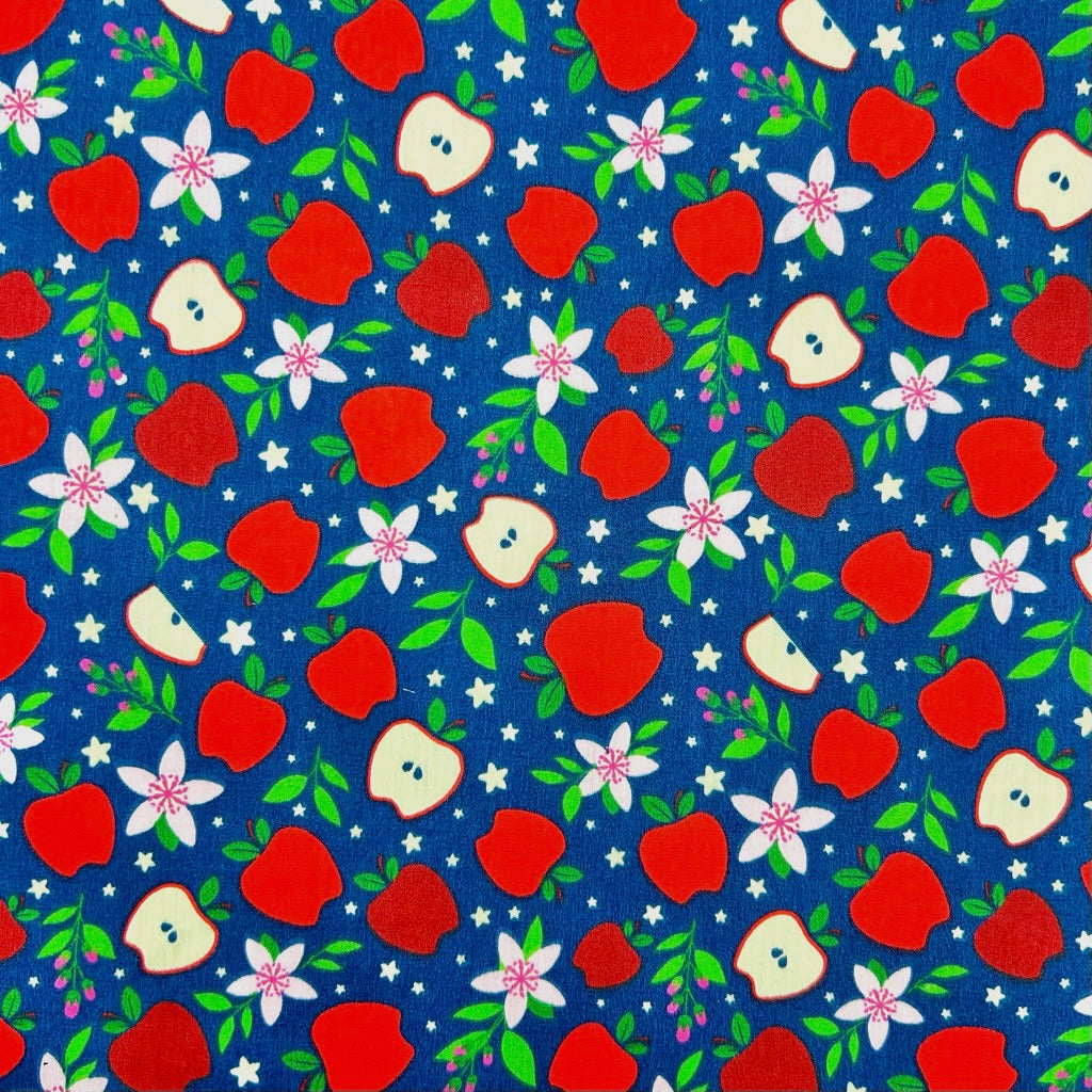 Apple Garden Polycotton Fabric