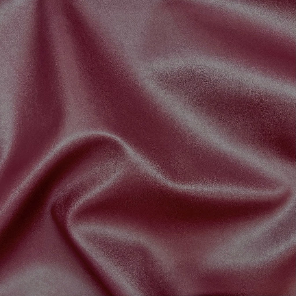 Plain Upholstery Faux Leather Fabric