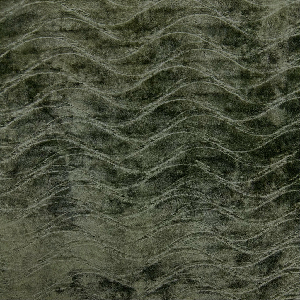 Wavy Tides Stretch Velvet Fabric