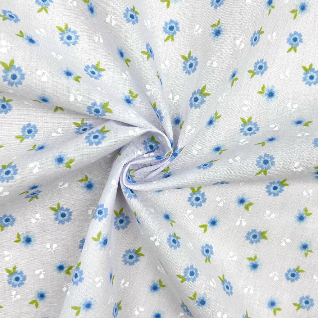 Petal Garland Polycotton Fabric