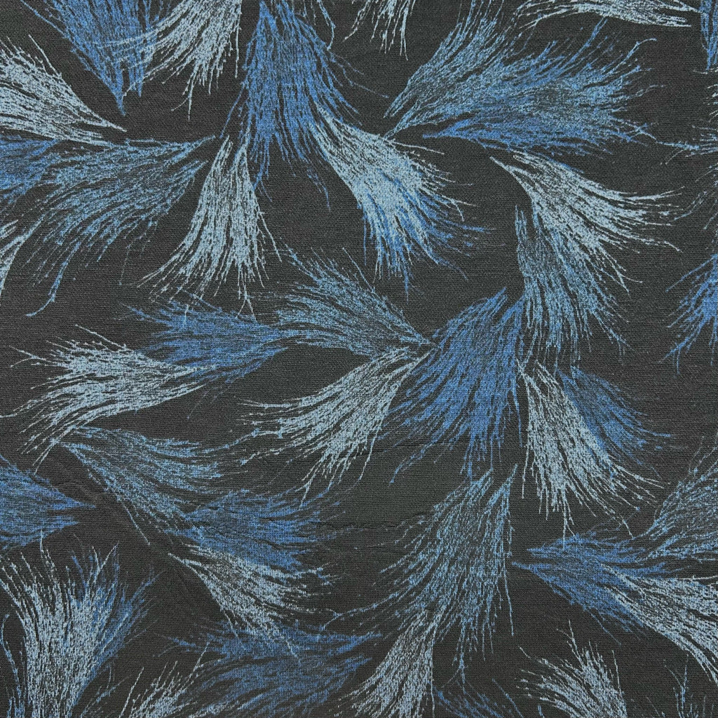 Flowing Feathers Digital Modal-Touch Jersey Fabric