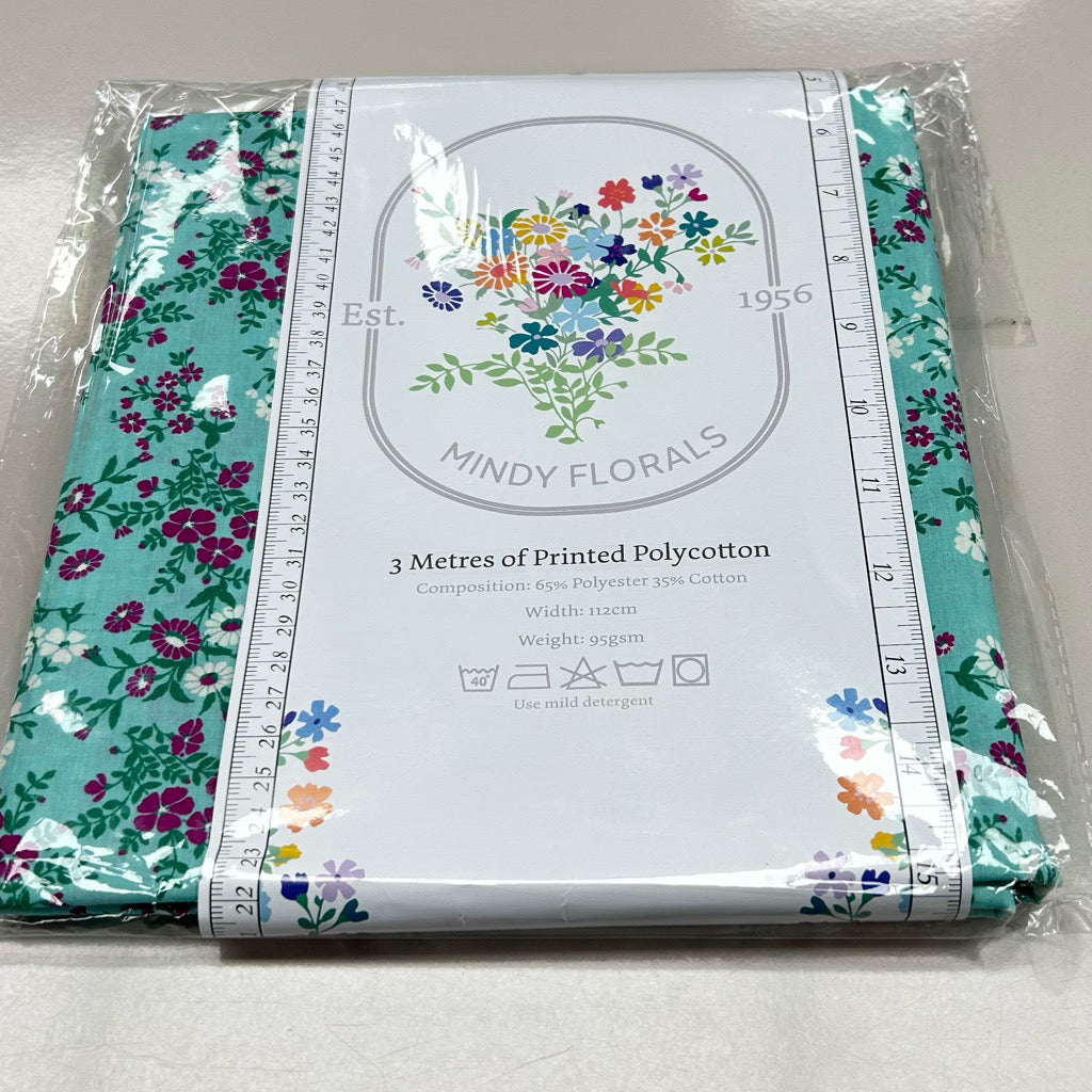 Tiny Blossom Polycotton Fabric - 3m Pre-cut