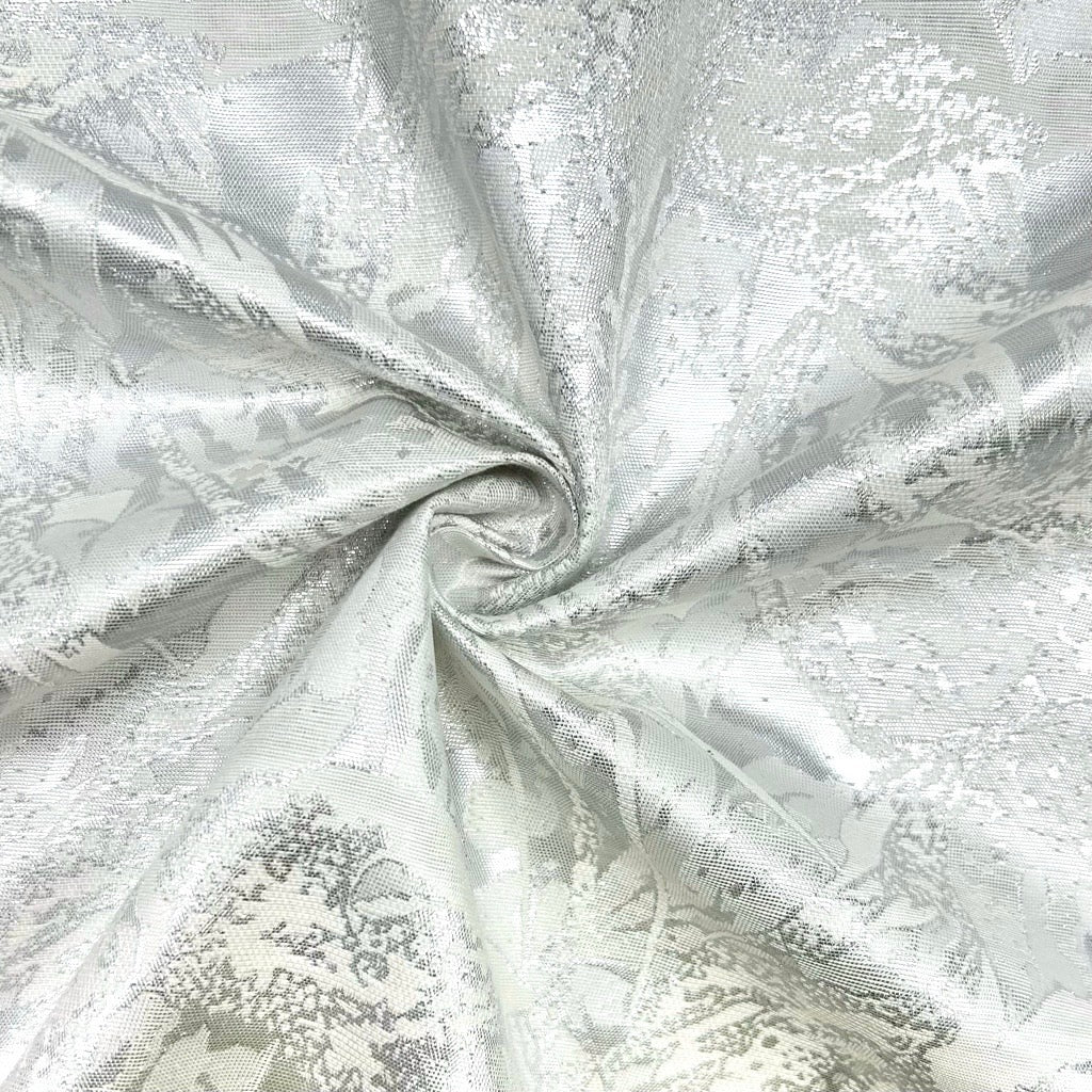 Frosted Elegance Cotton Mix Fabric