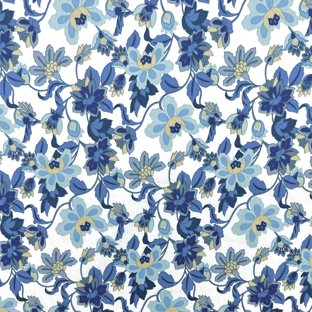 Starlit Floral Pima Cotton Lawn Fabric