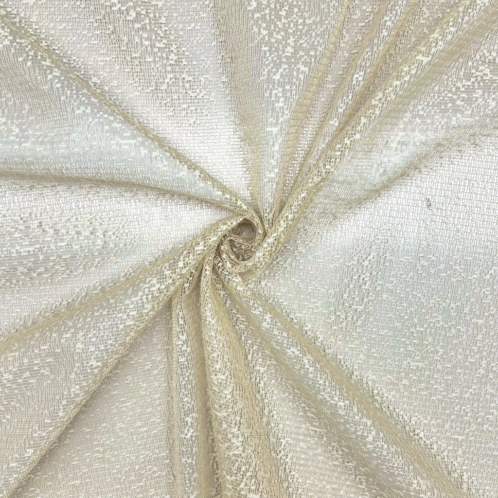Soft Net Embroidery Curtain Voile Fabric