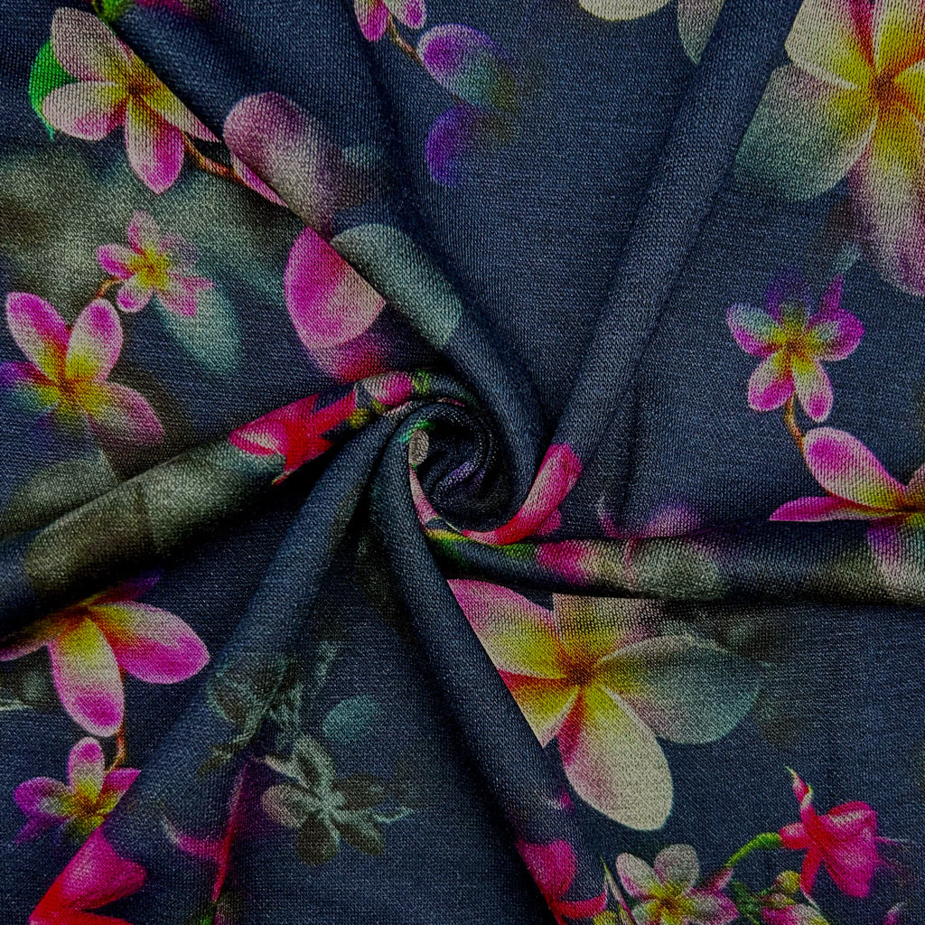 Hidden Paradise Digital Modal-Touch Jersey Fabric
