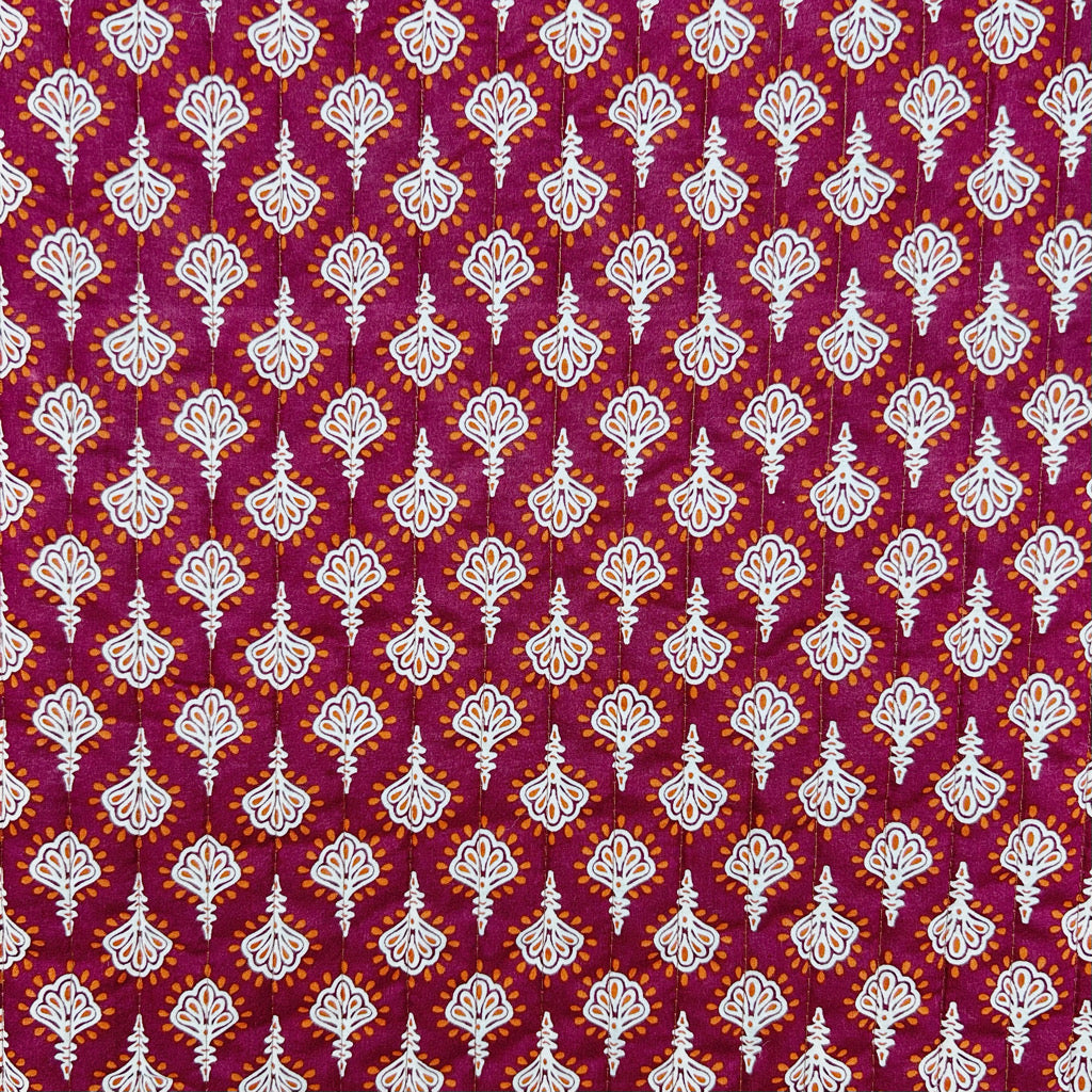 Floral Trail Quilted Cotton Fabric