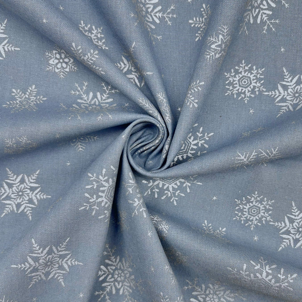 Winter Haze Christmas Cotton Fabric
