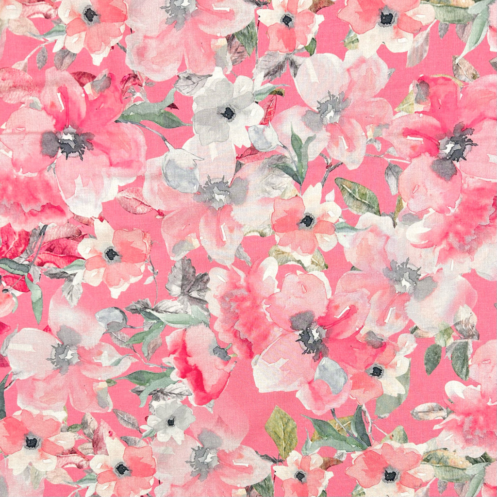 Garden Glow Cotton Lawn Fabric
