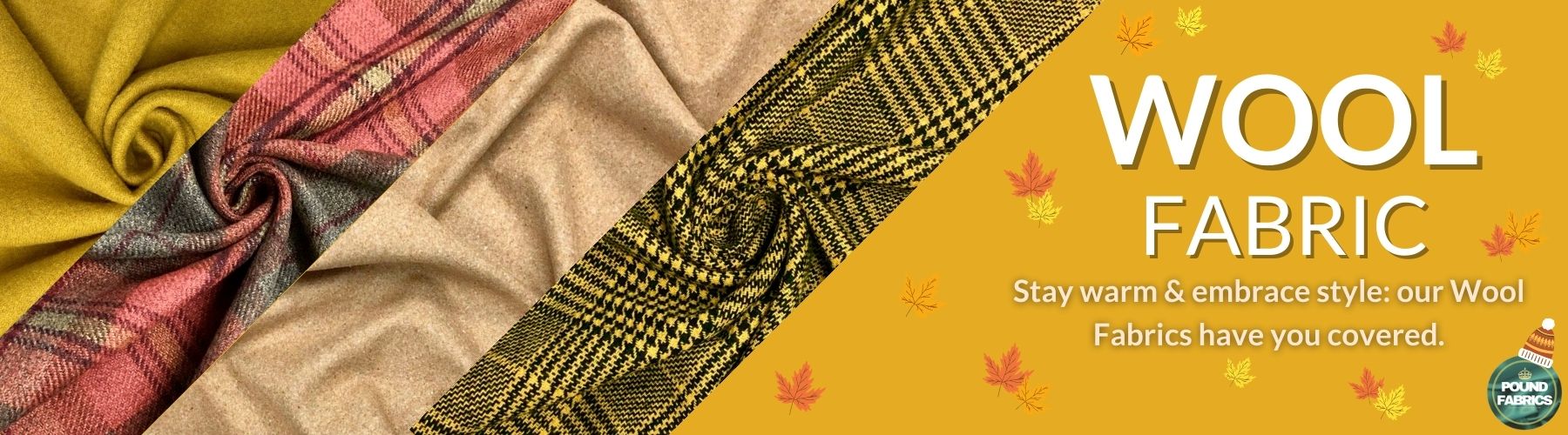 Pound Fabrics Award Winning Fabrics at Unbeatable Prices!