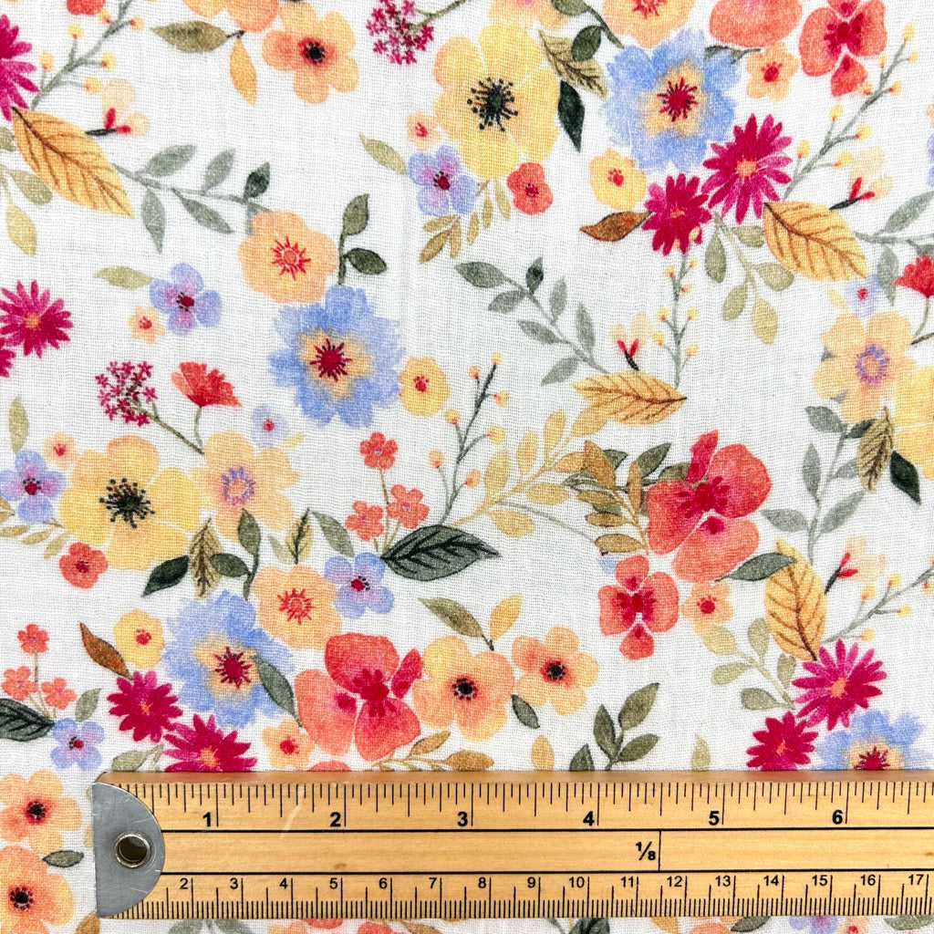Bloomfield Garden Double Gauze Fabric