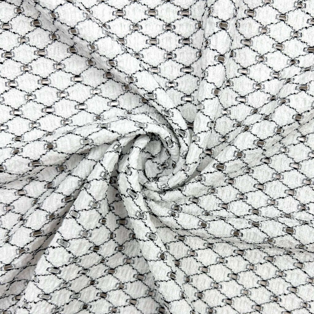 Airy Prism Knitted Fabric