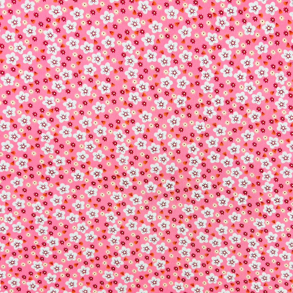 Fairy Flora Cotton Poplin Fabric