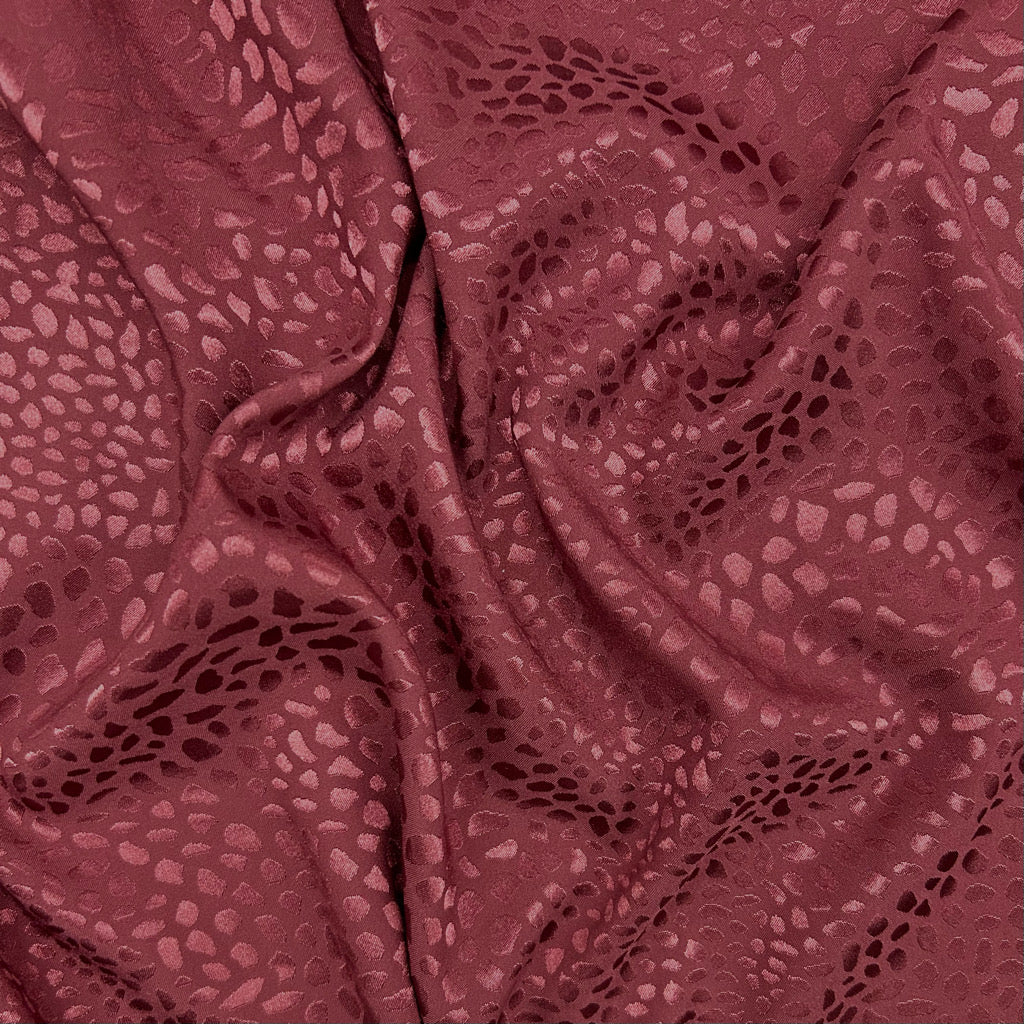 Jacquard Silky Satin Fabric