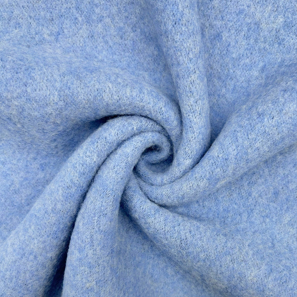 Plain 100% Virgin Wool Fleece Fabric