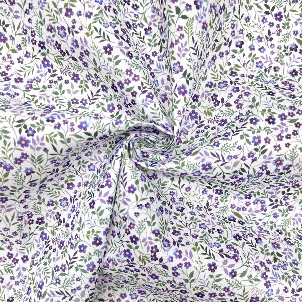 Autumn Trail Polycotton Fabric