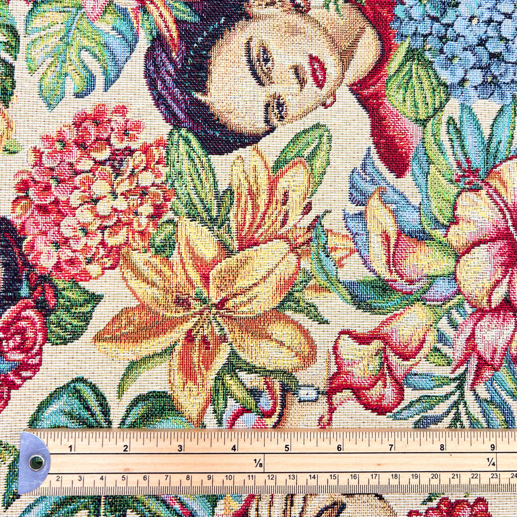 Floral Frida Tapestry Fabric - Pound Fabrics