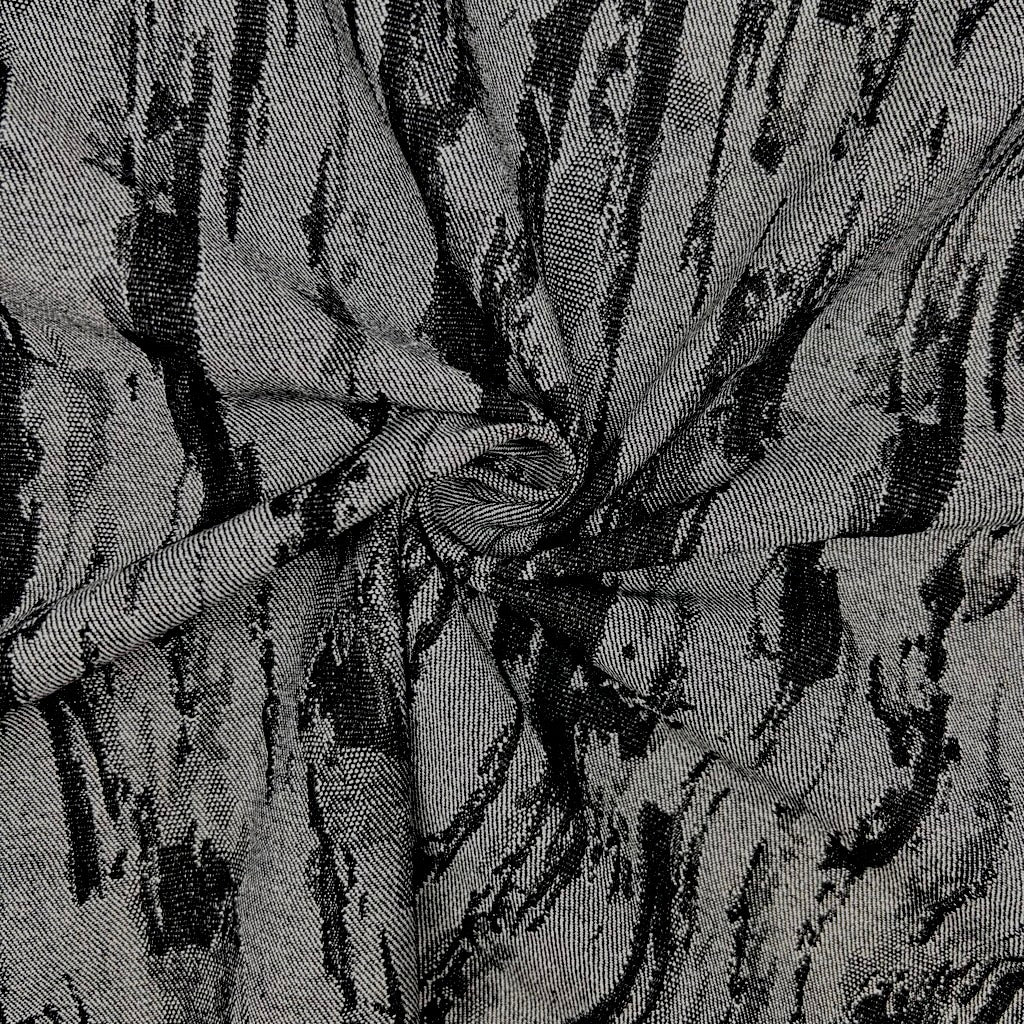 Soft Flow Jacquard Denim Fabric