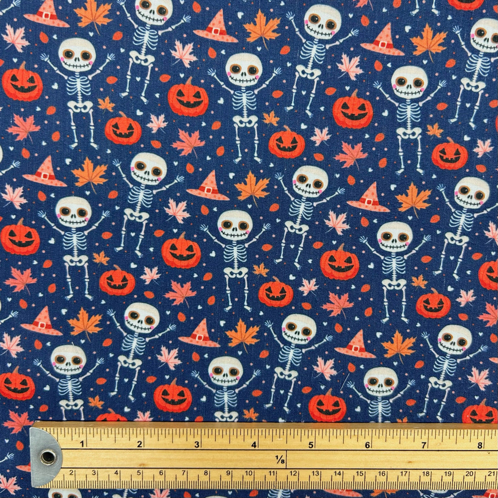 Halloween Night Polycotton Fabric