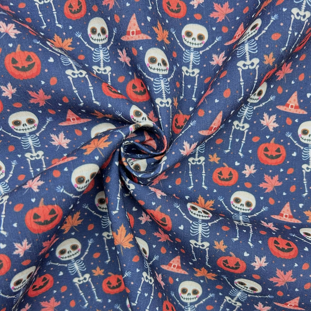 Halloween Night Polycotton Fabric