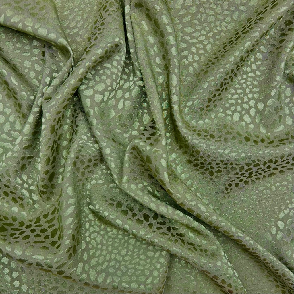 Jacquard Silky Satin Fabric