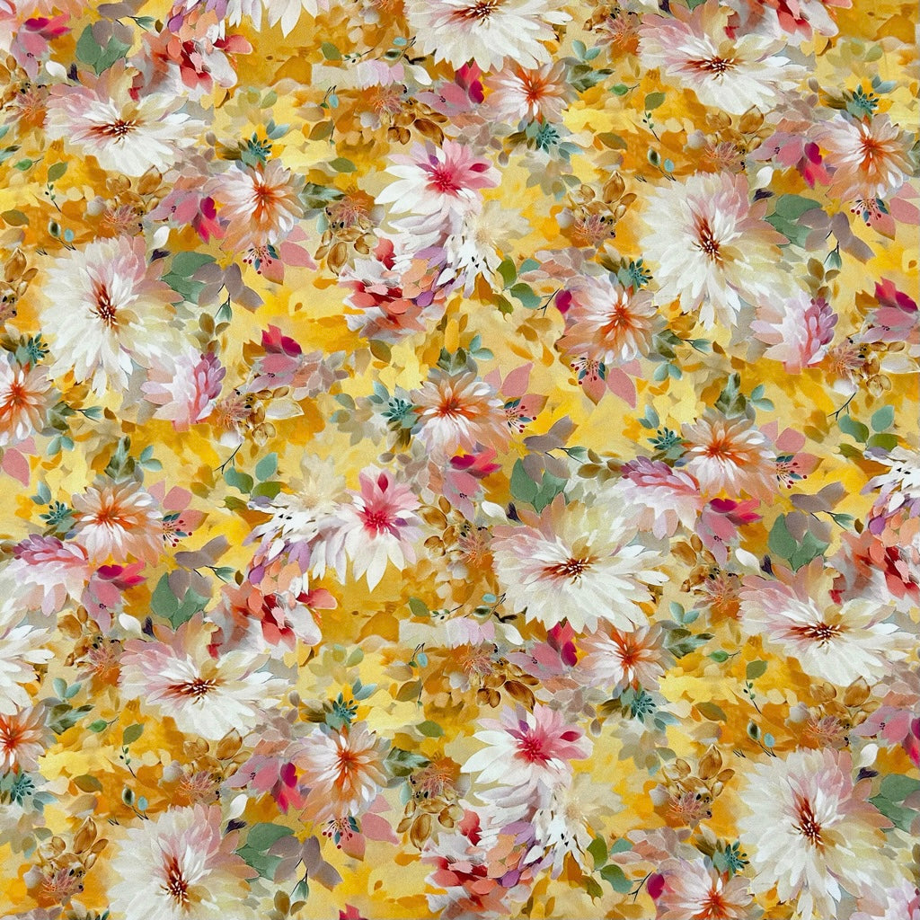 Bloom Symphony Viscose Fabric