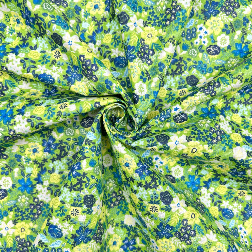 Botanic Delight Cotton Poplin Fabric