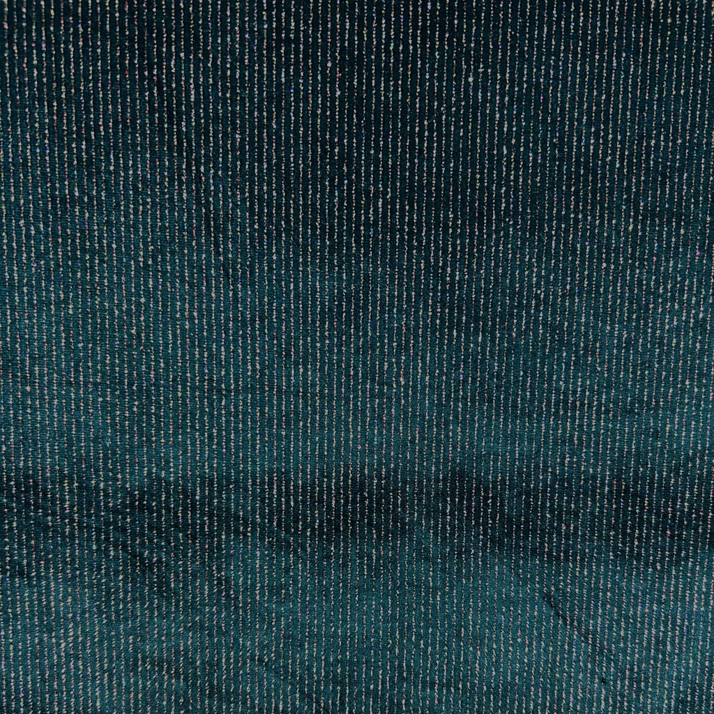 Shimmer Line Stretch Velvet Fabric