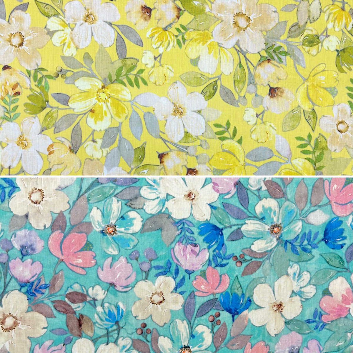 Garden Petal Cotton Lawn Fabric