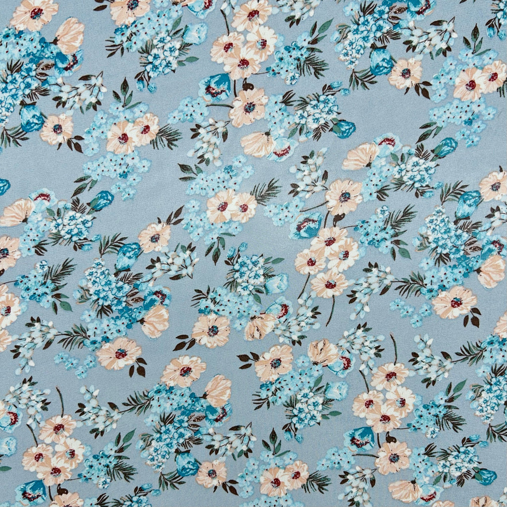 Petite Bouquet Chiffon Fabric