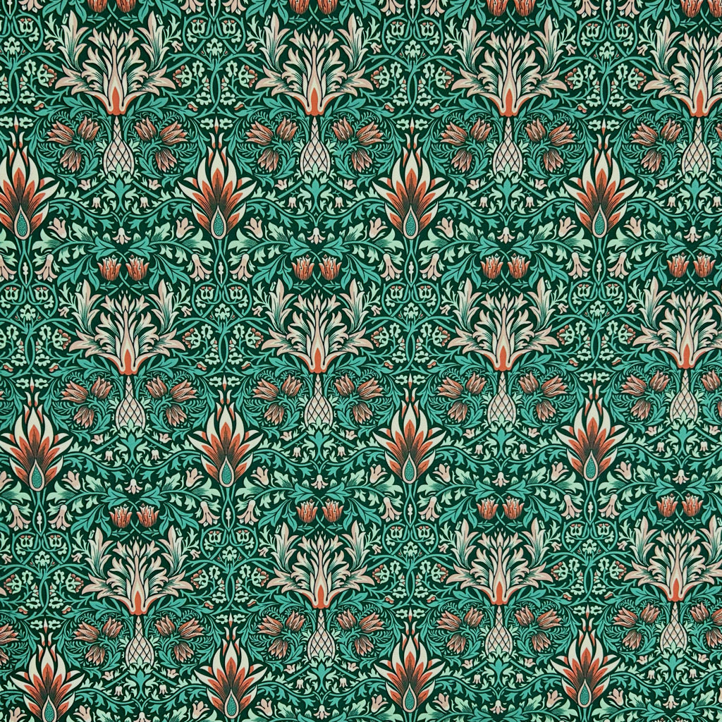 William Morris Fleur Water Resistant Fabric