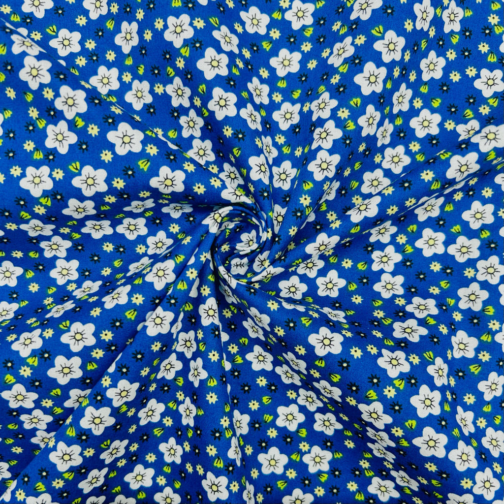Fairy Flora Cotton Poplin Fabric