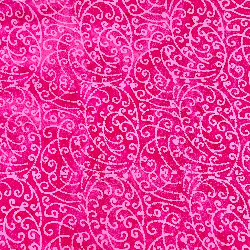 Twisting Vines Cotton Batik Fabric