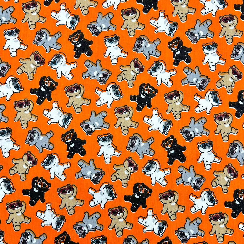 Cool Pugs Polycotton Fabric