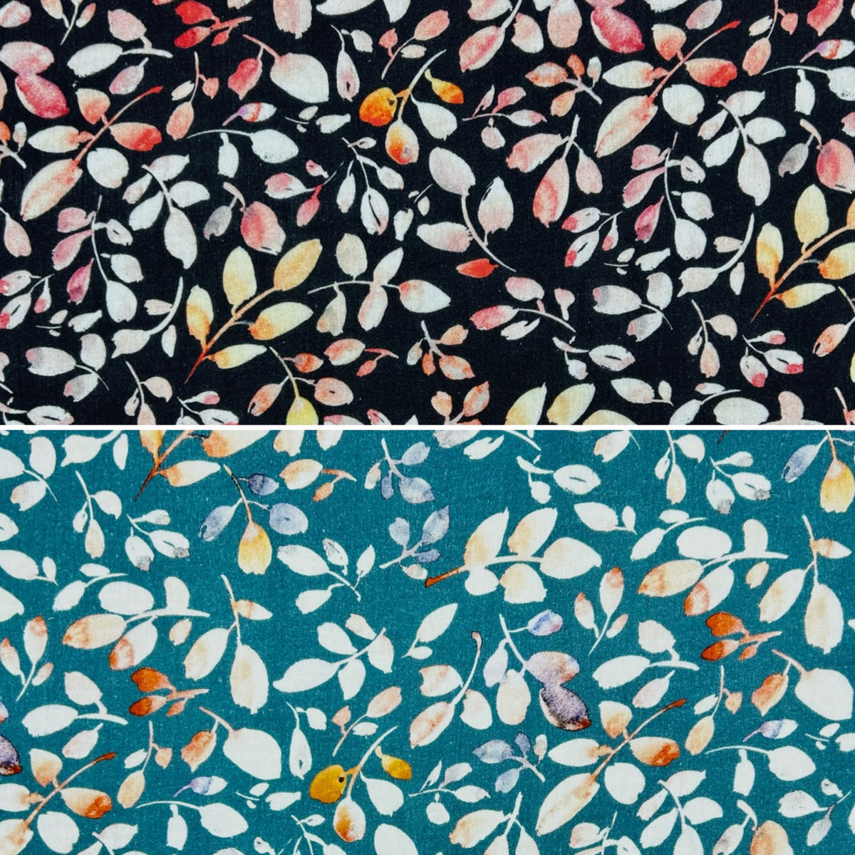 Leafy Oasis Double Gauze Fabric