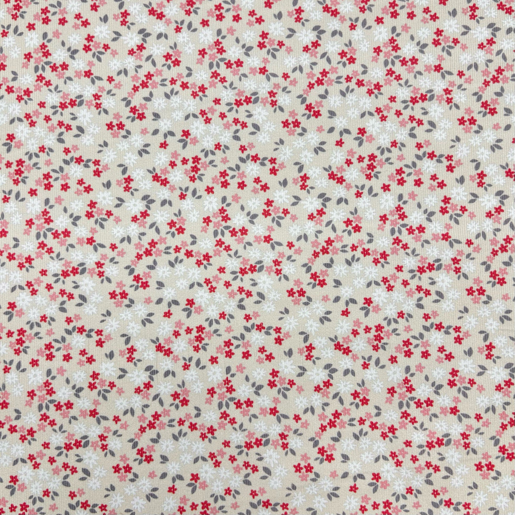 Country Ditsy Needlecord Fabric