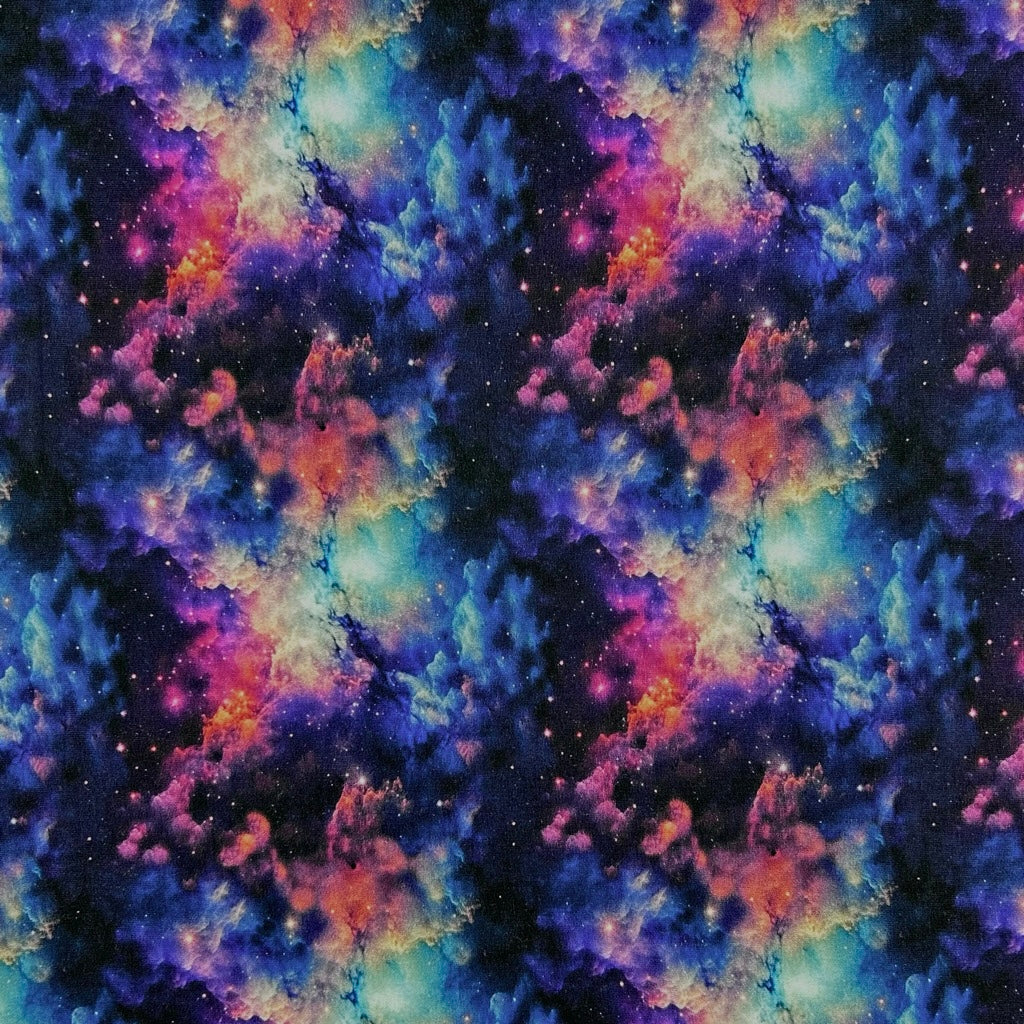 Dark Matter Mist French Terry Fabric