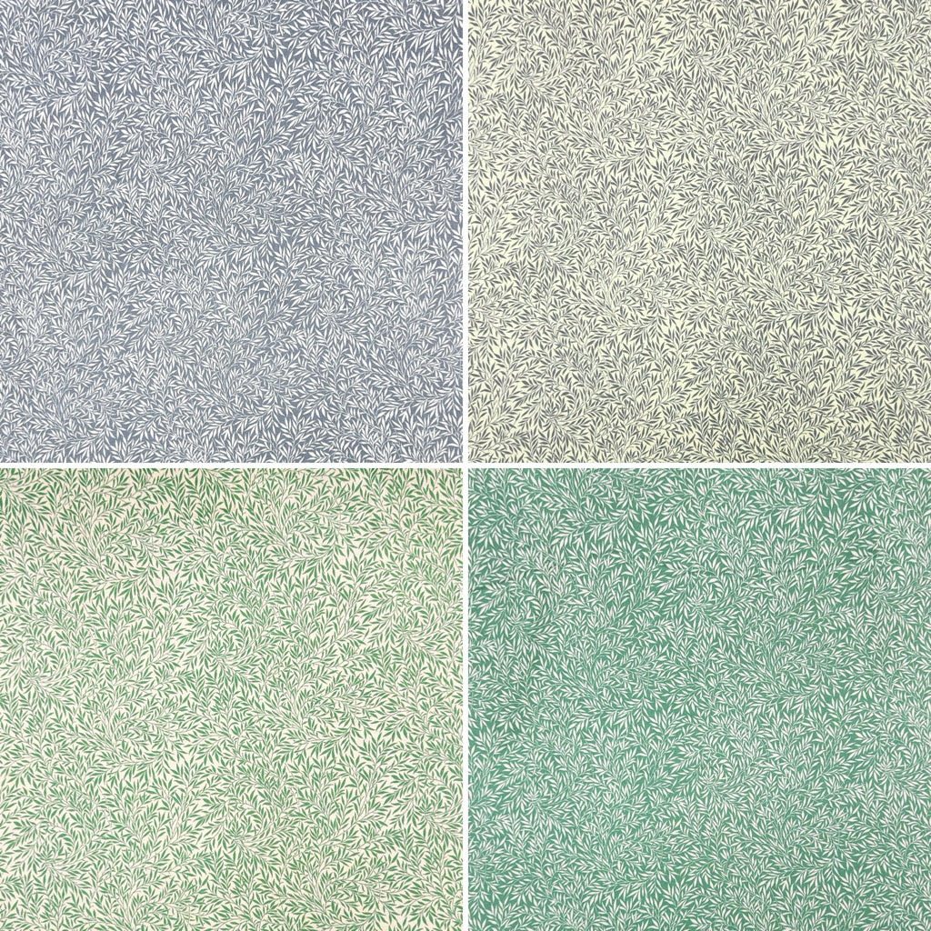 Lily Leaf Cotton Fabric - Pound Fabrics