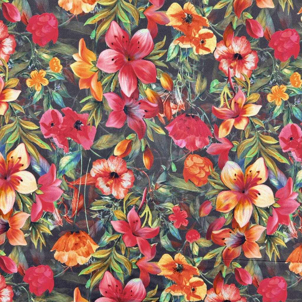 Paradise Botanical Cotton Lawn Fabric