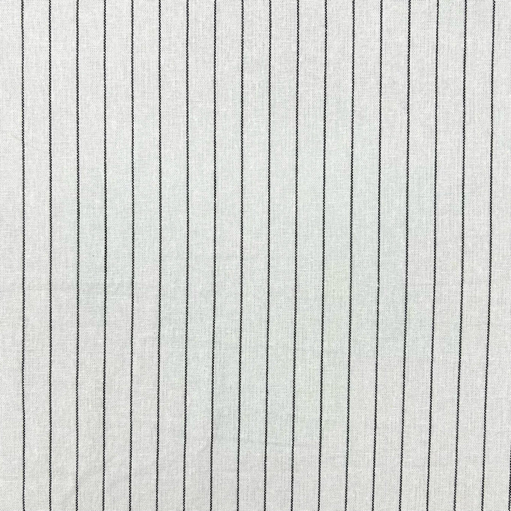 Striped Yarn Dyed Linen Viscose Fabric