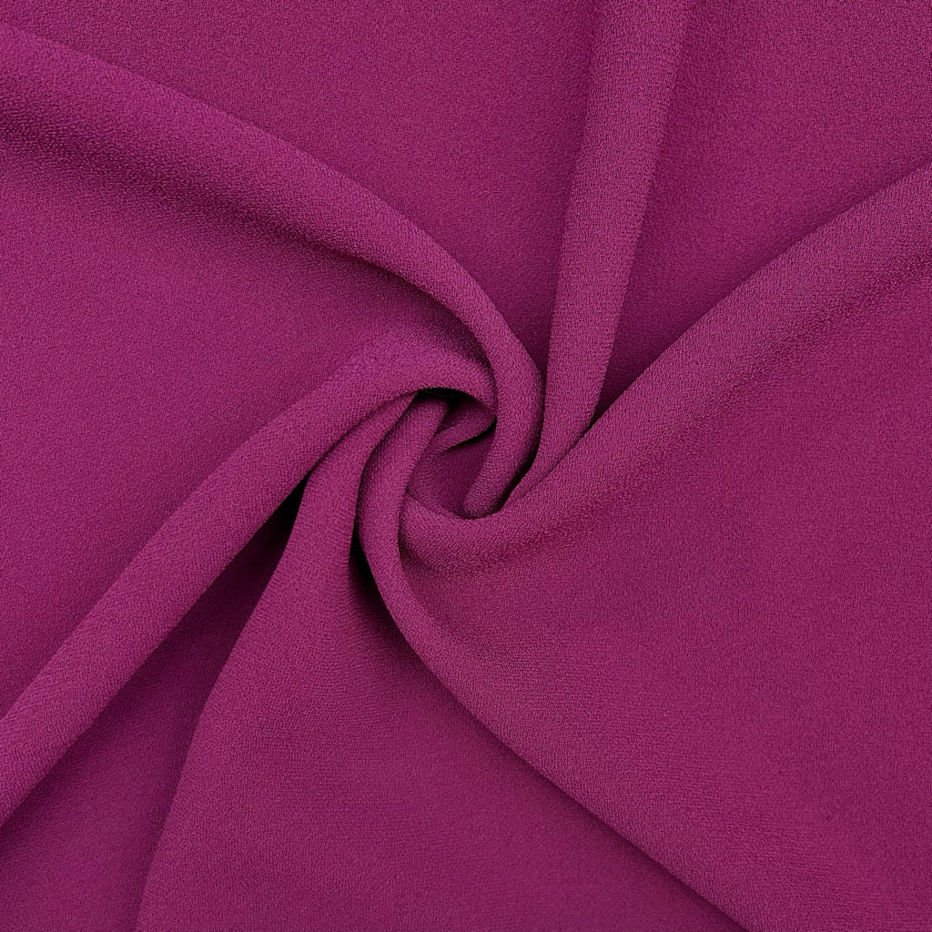 Heavy-Weight Triple Crepe Polyester Fabric