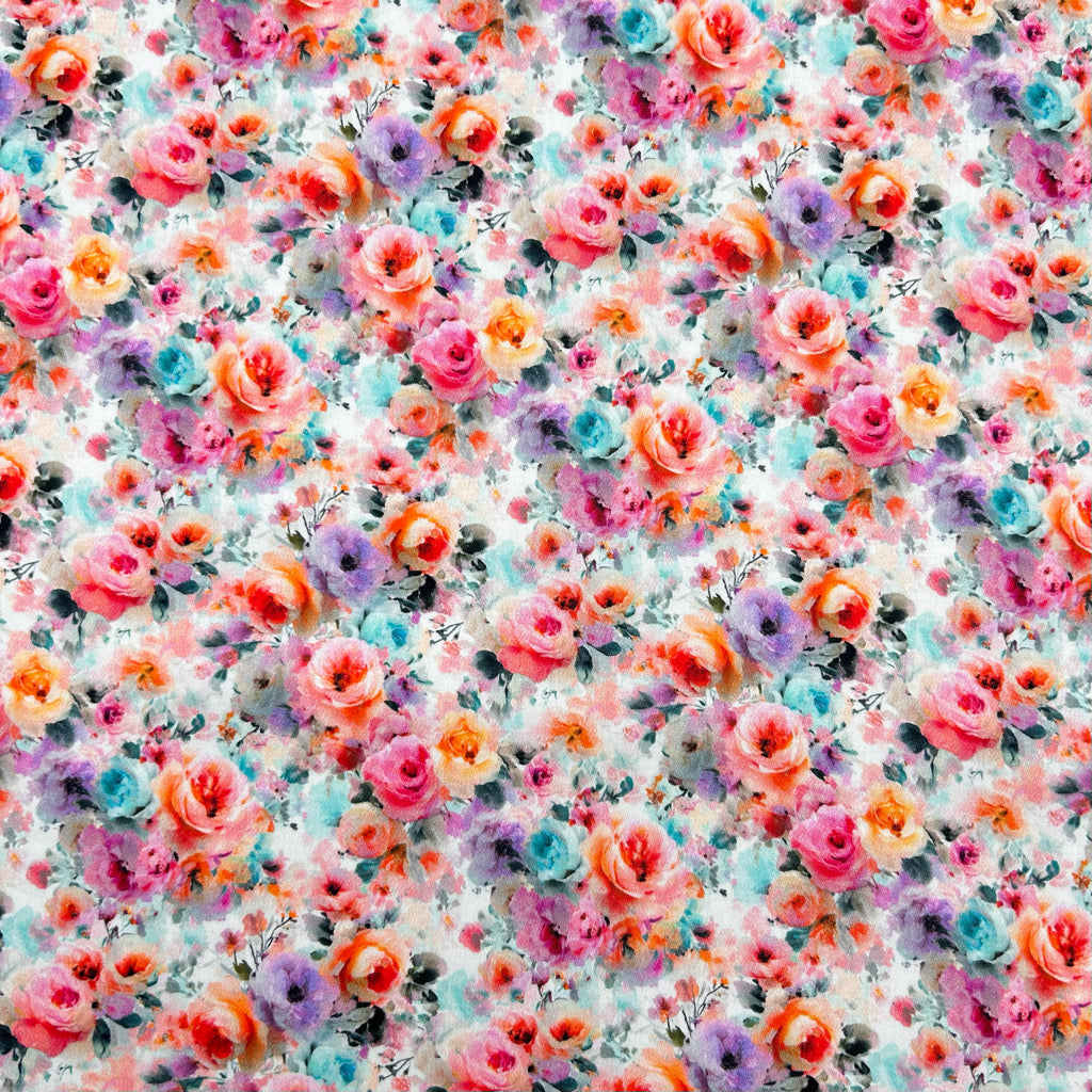 Blossom Dream Cotton Sateen Fabric